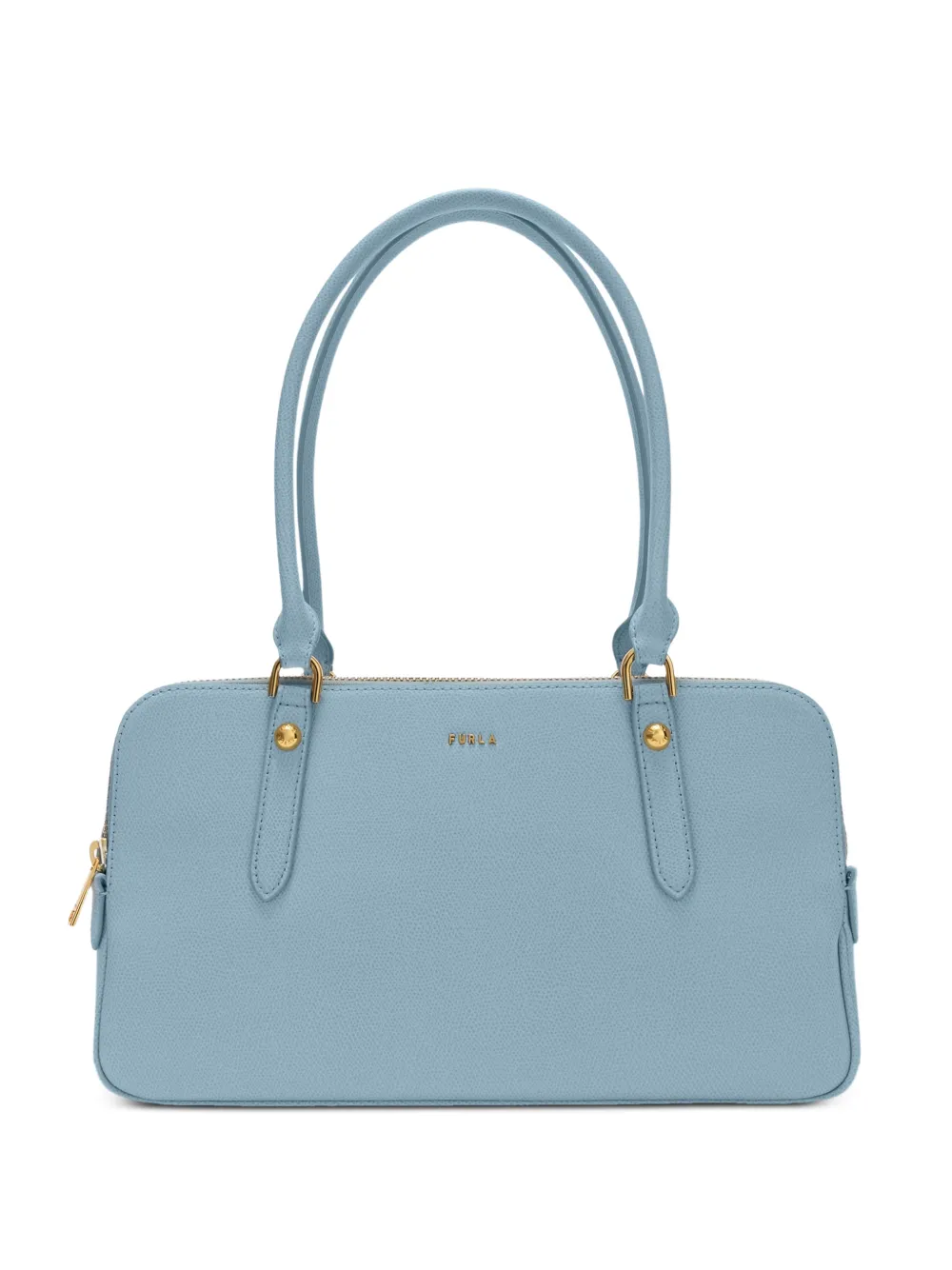 Furla Borsa tote Boston media in pelle - Blu