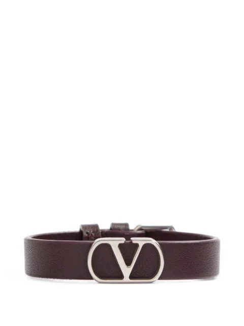 Valentino Garavani bracelet VLogo Signature en cuir de veau 
