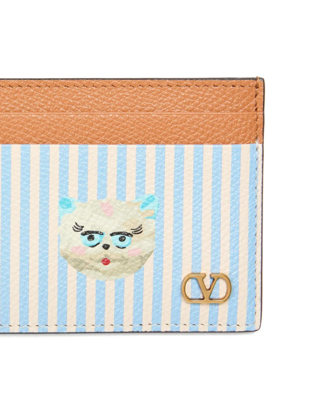 Valentino Garavani VLogo Signature portemonnee Blauw