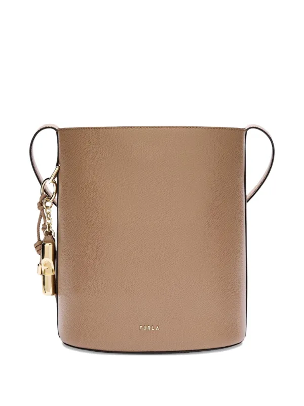 Furla S Roxie cylindrical-charm Bucket Bag | Brown | FARFETCH