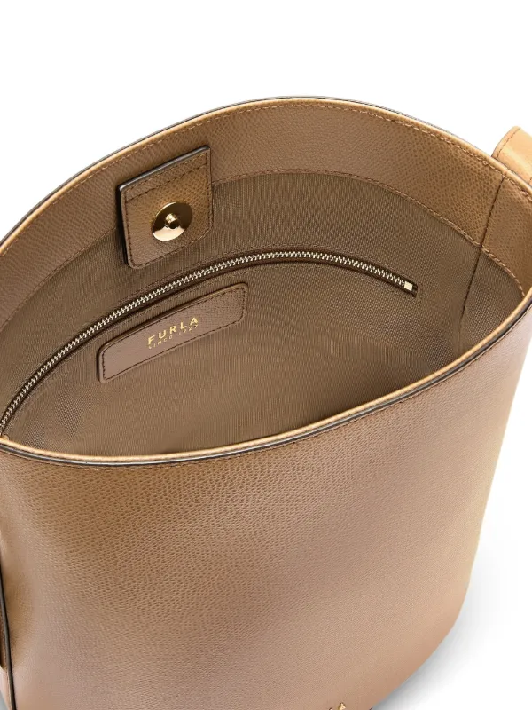 Furla S Roxie cylindrical-charm Bucket Bag | Brown | FARFETCH