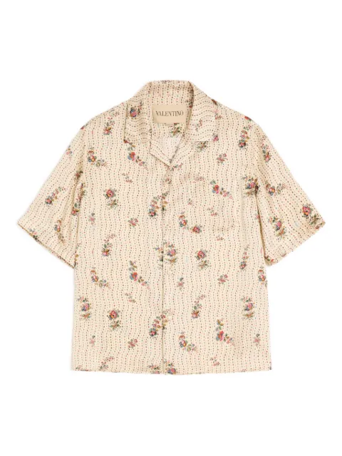 Valentino Garavani camisa con estampado floral