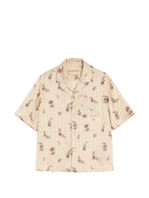 Valentino Garavani floral-print shirt