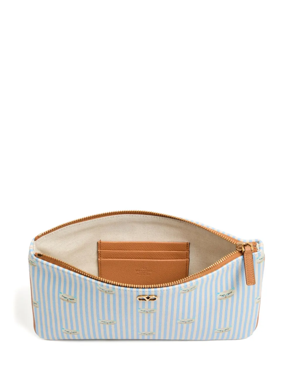 Valentino Garavani VLogo Signature buidel Blauw