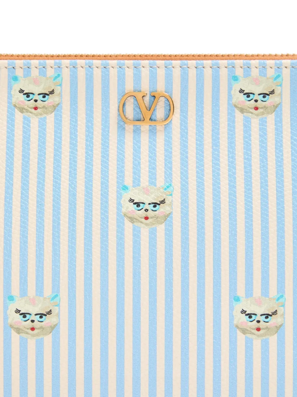 Valentino Garavani VLogo Signature buidel Blauw