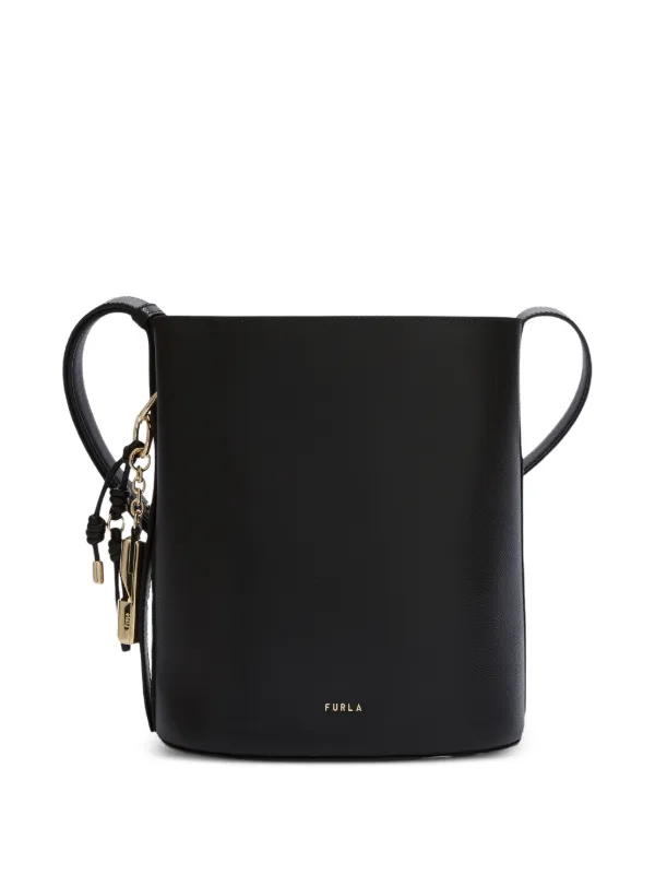 Furla Roxie レザー バケットバッグ S | ブラック | FARFETCH JP