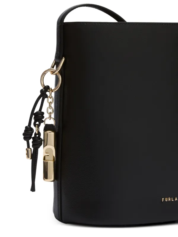 Furla Roxie レザー バケットバッグ S | ブラック | FARFETCH JP