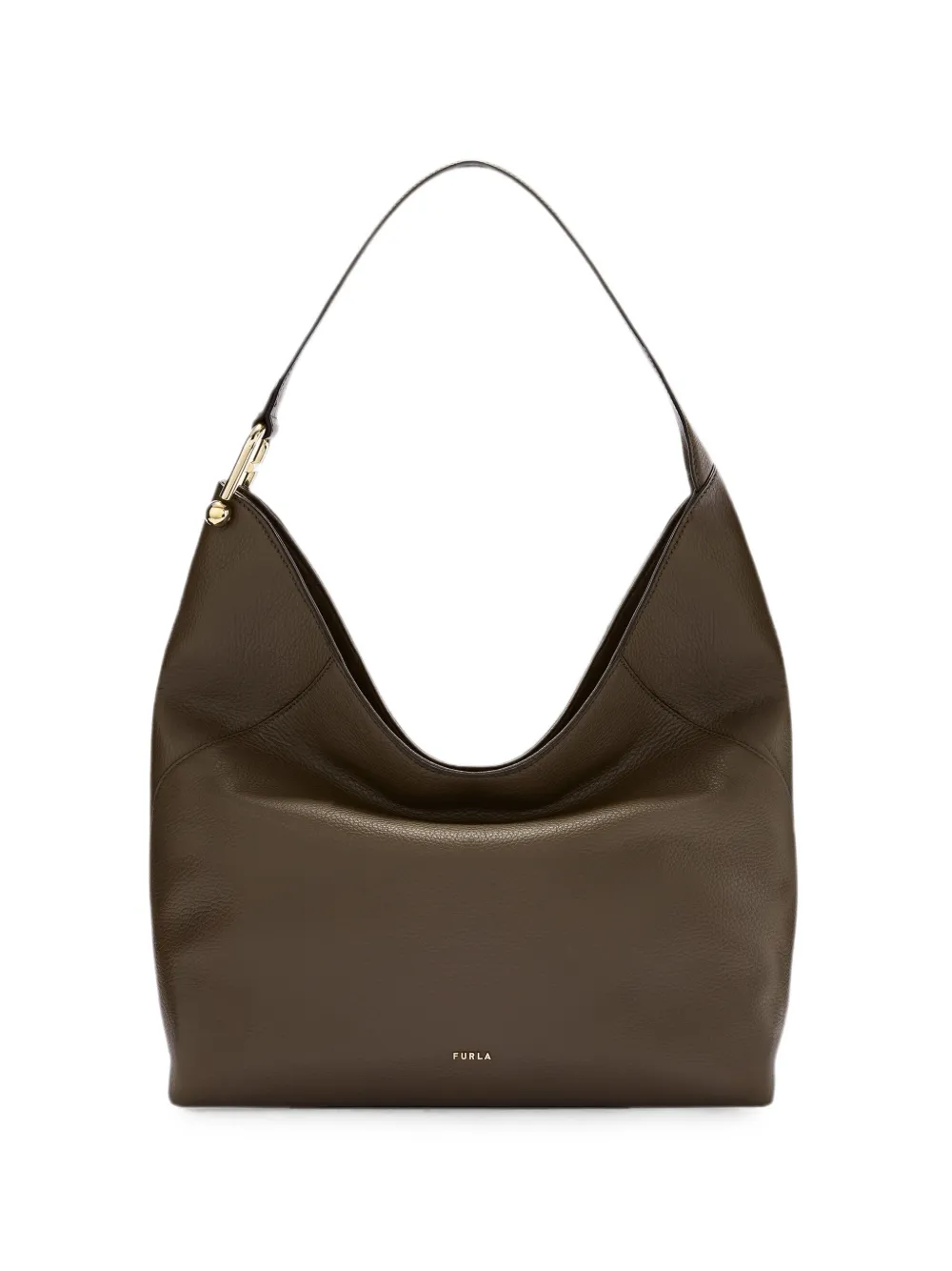Furla Große Lara Schultertasche - Braun