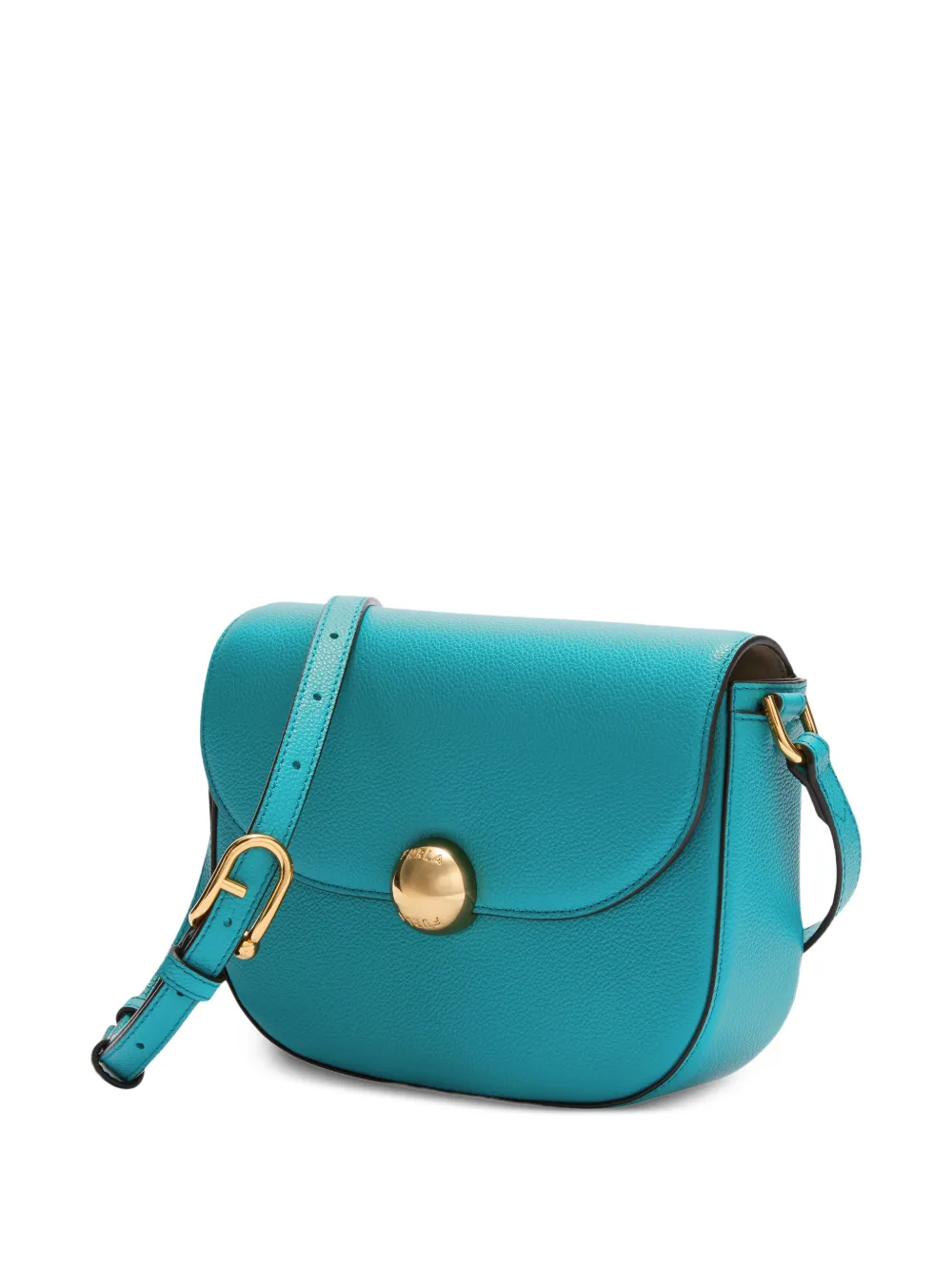 Furla Kleine Moonlight Sfera crossbodytas met logo Blauw