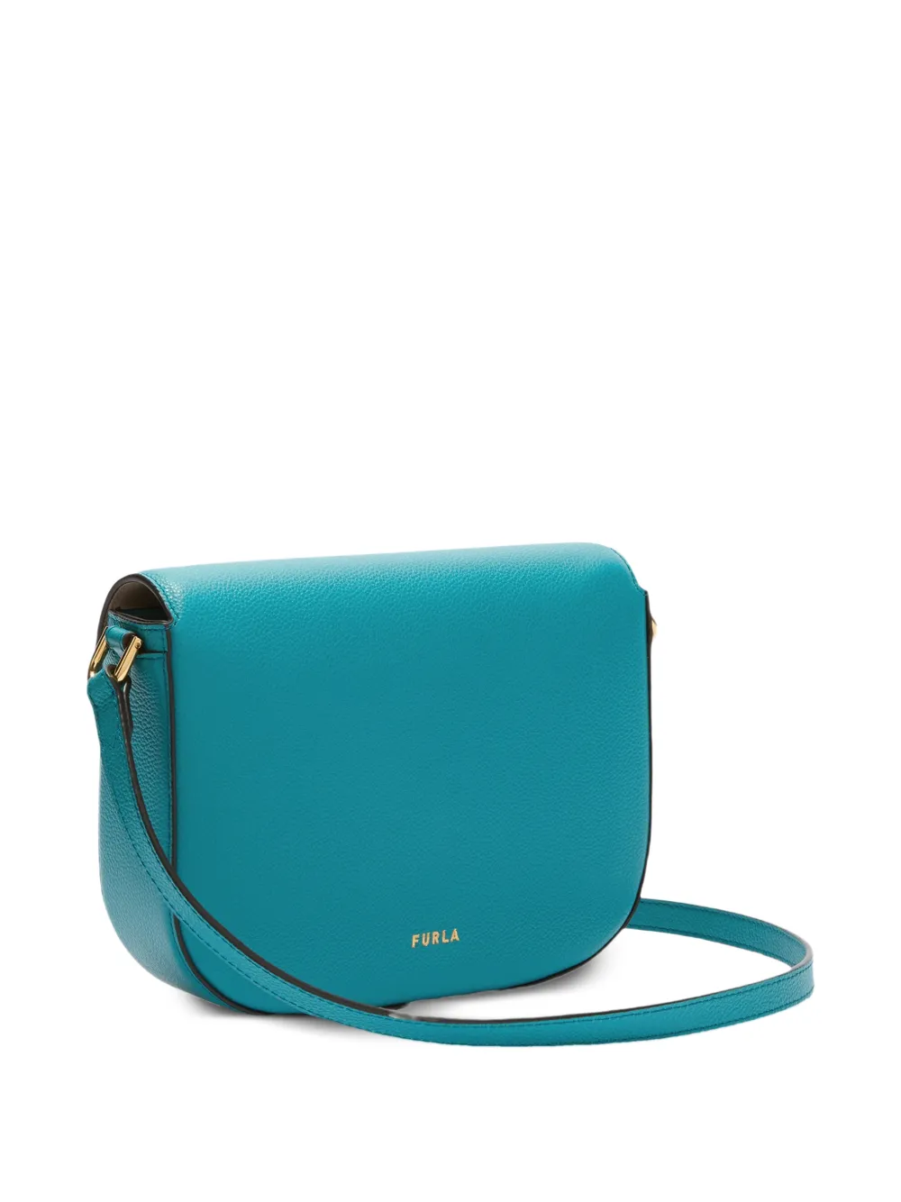 Furla Kleine Moonlight Sfera crossbodytas met logo Blauw