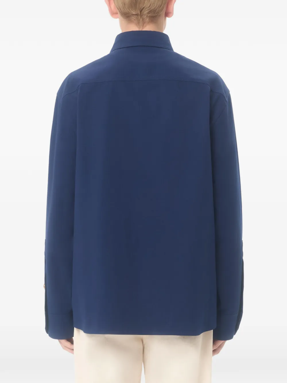Valentino Garavani シャツジャケット | ブルー | FARFETCH JP