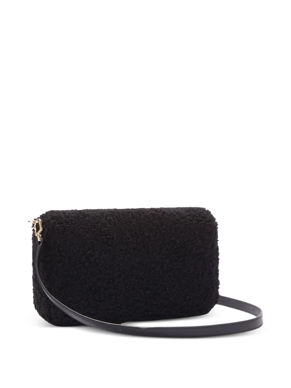 Furla Kleine Iride crossbodytas met pailletten Zwart