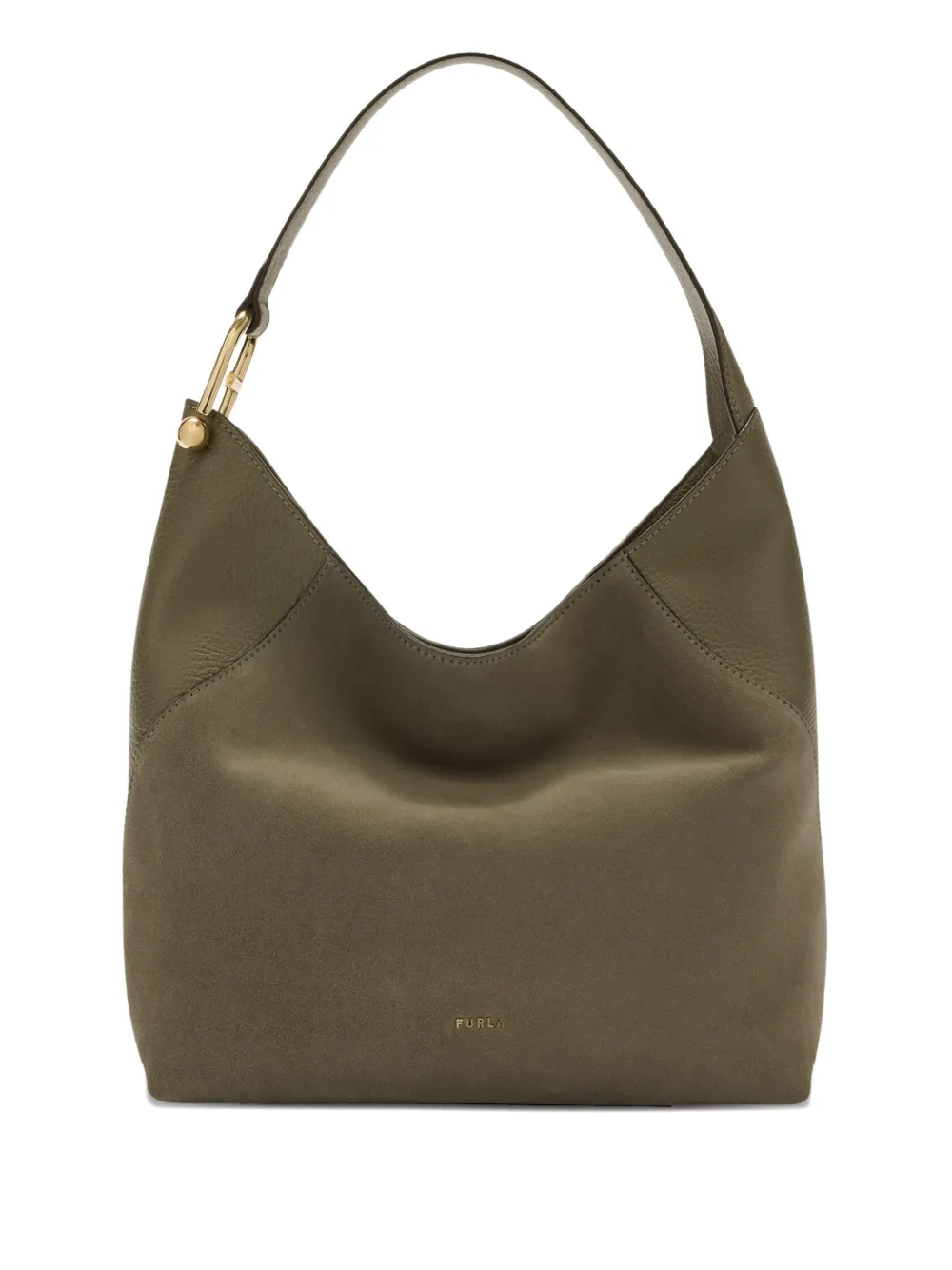 Furla Borsa a spalla Lara con dettaglio Arcosfera - Verde