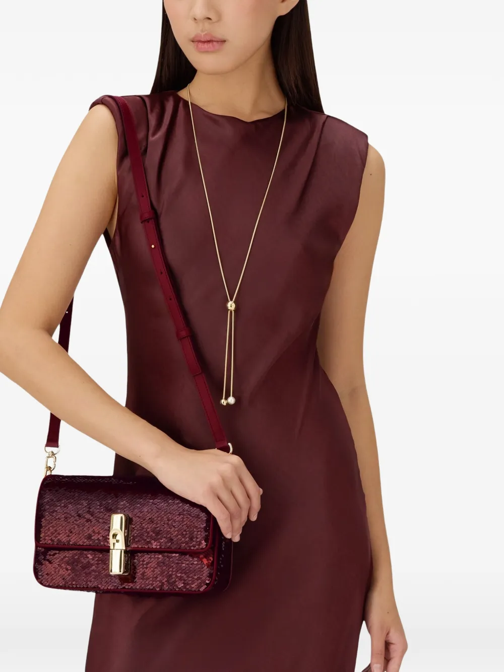 Furla Bolsa transversal Iride com paetês | Image 2