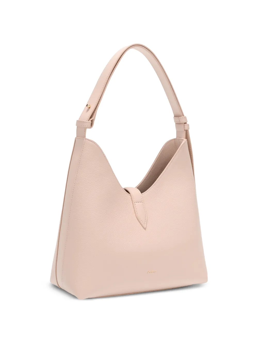 Furla Goccia kleine leren schoudertas Roze