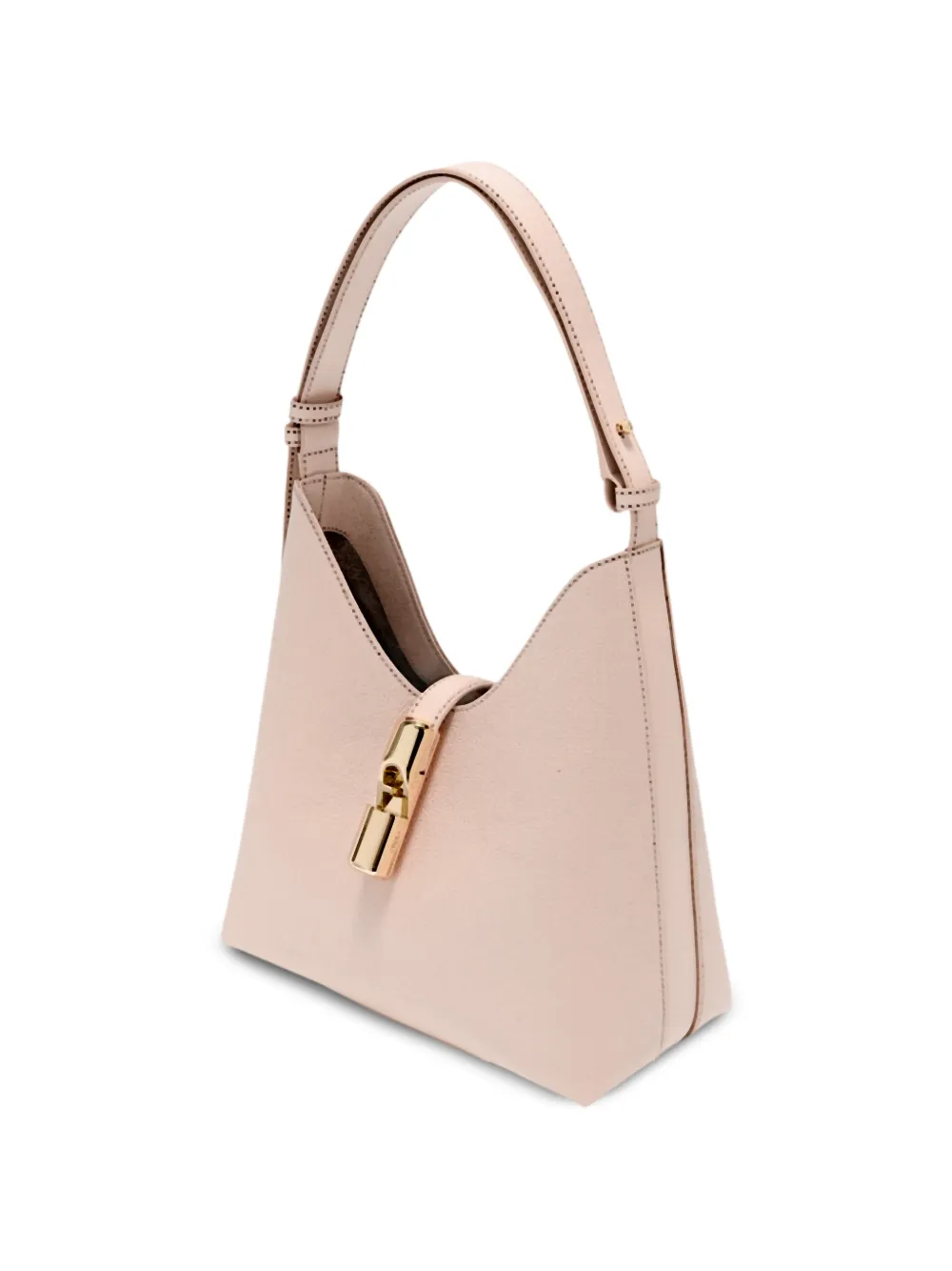 Furla Goccia kleine leren schoudertas Roze
