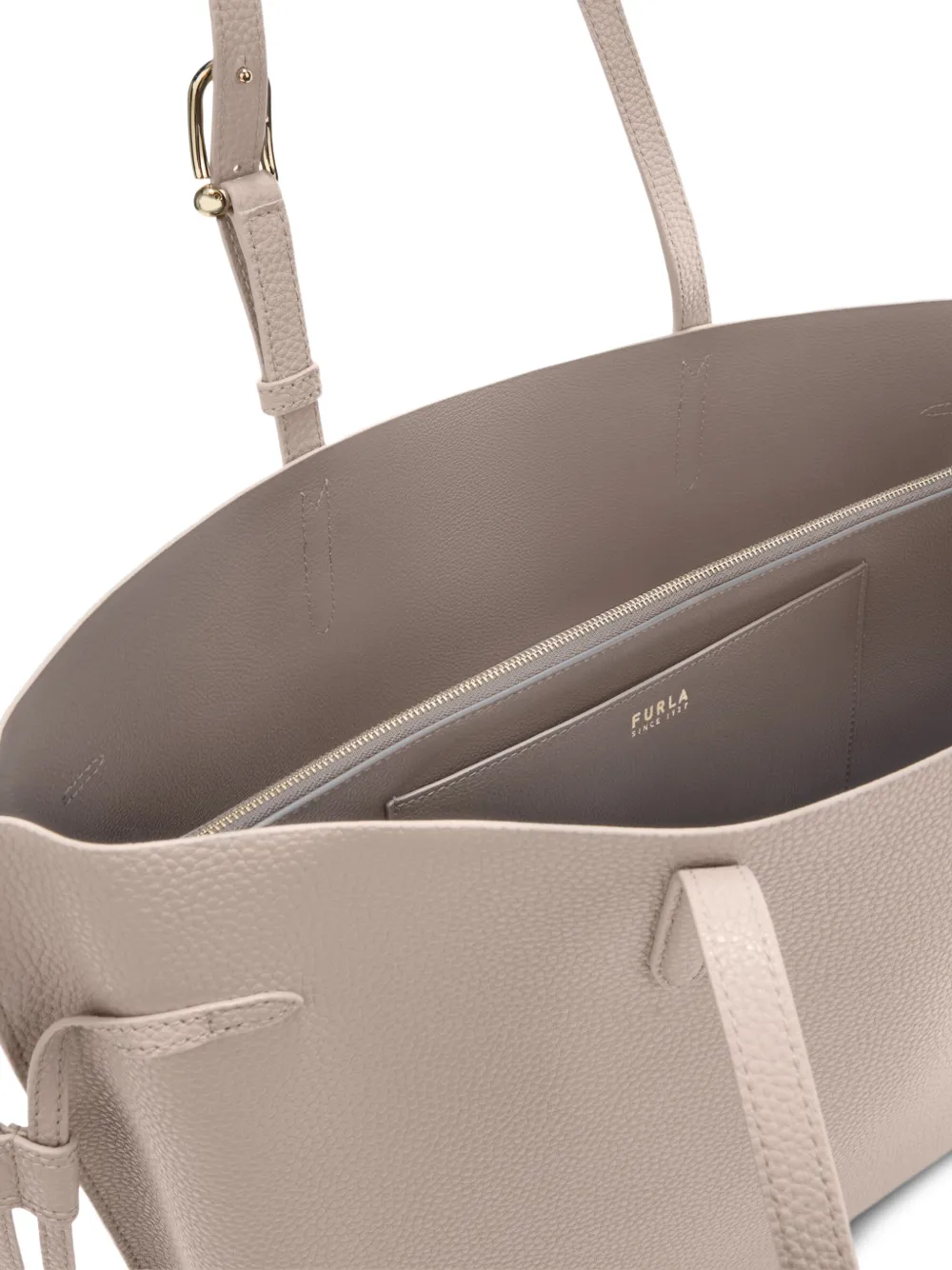 Furla Nensi Dojaka Black Satin Pumps In Brown