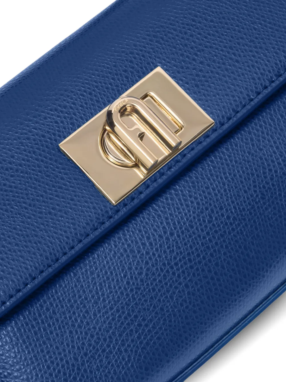 Furla 1927 leren shopper Blauw
