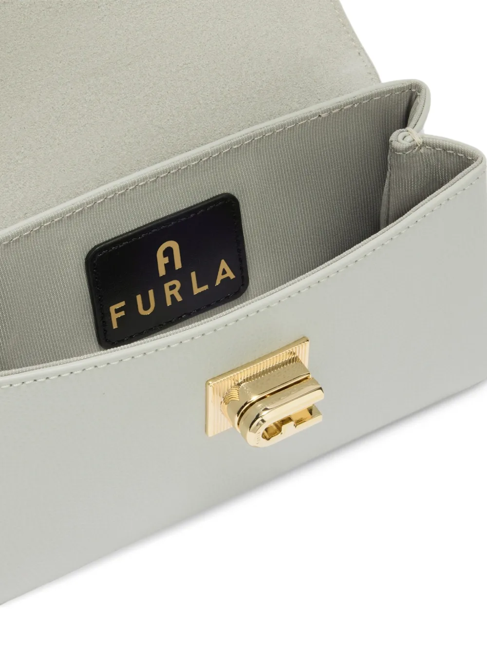 Furla 1927 leren shopper Grijs