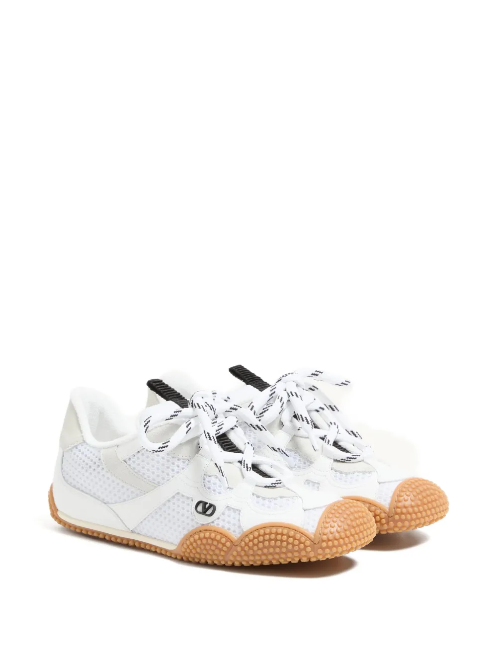 Valentino Garavani Amphibia V-logo signature sneakers - Wit