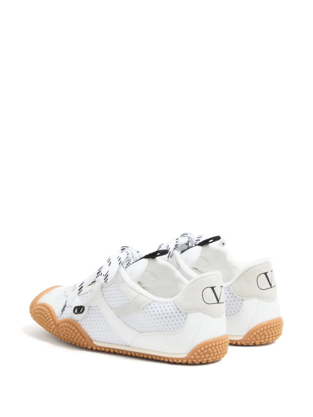 Valentino Garavani Amphibia sneakers met V-logo Wit