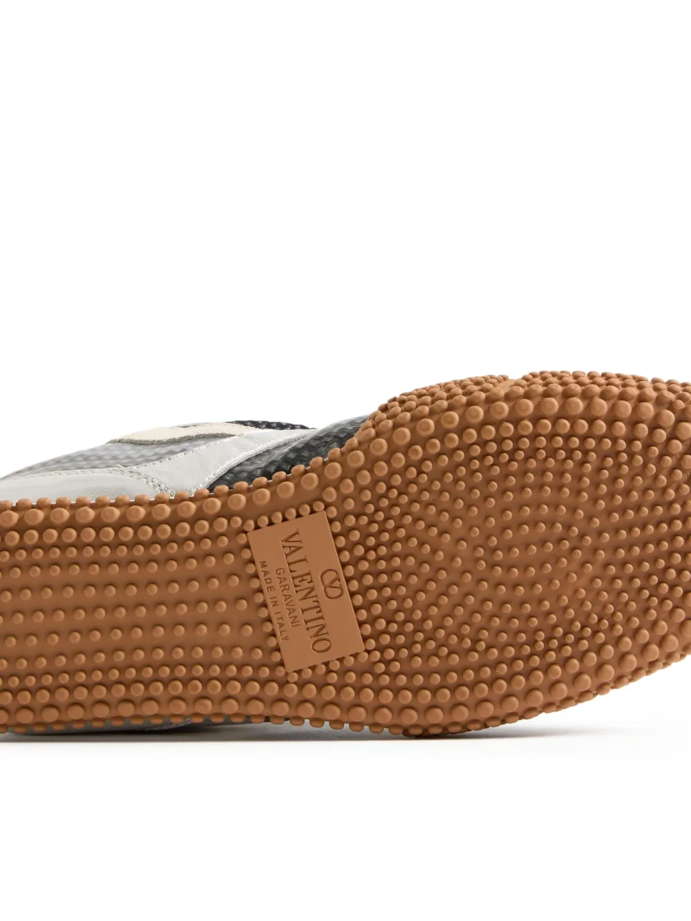 Valentino Garavani Amphibia VLogo sneakers Zilver