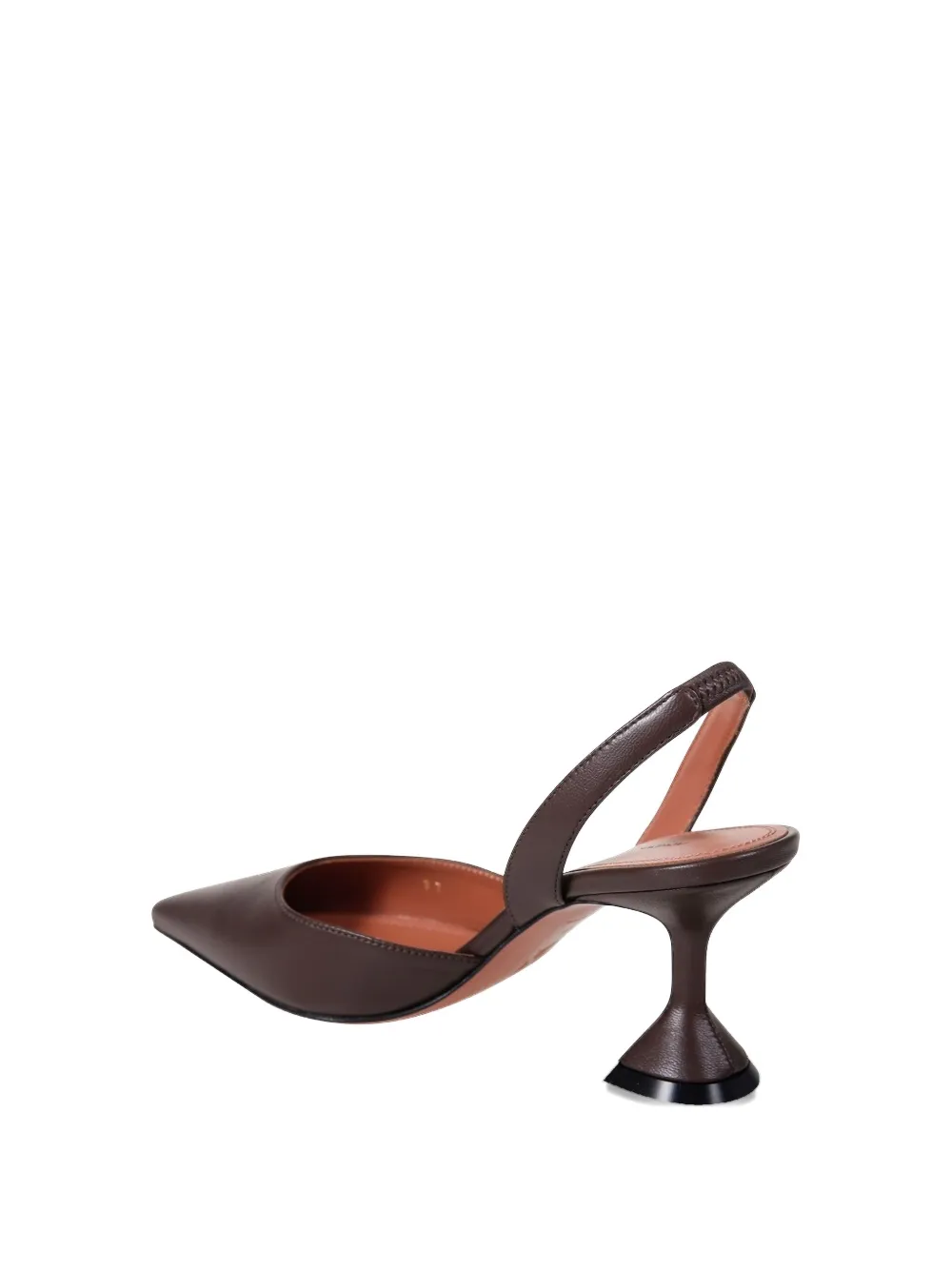 Amina Muaddi 70 mm Holli slingback pumps Bruin