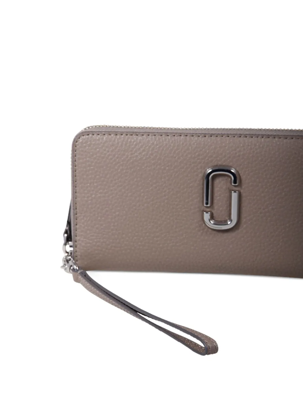 Marc Jacobs Portemonnee met logoplakkaat Grijs