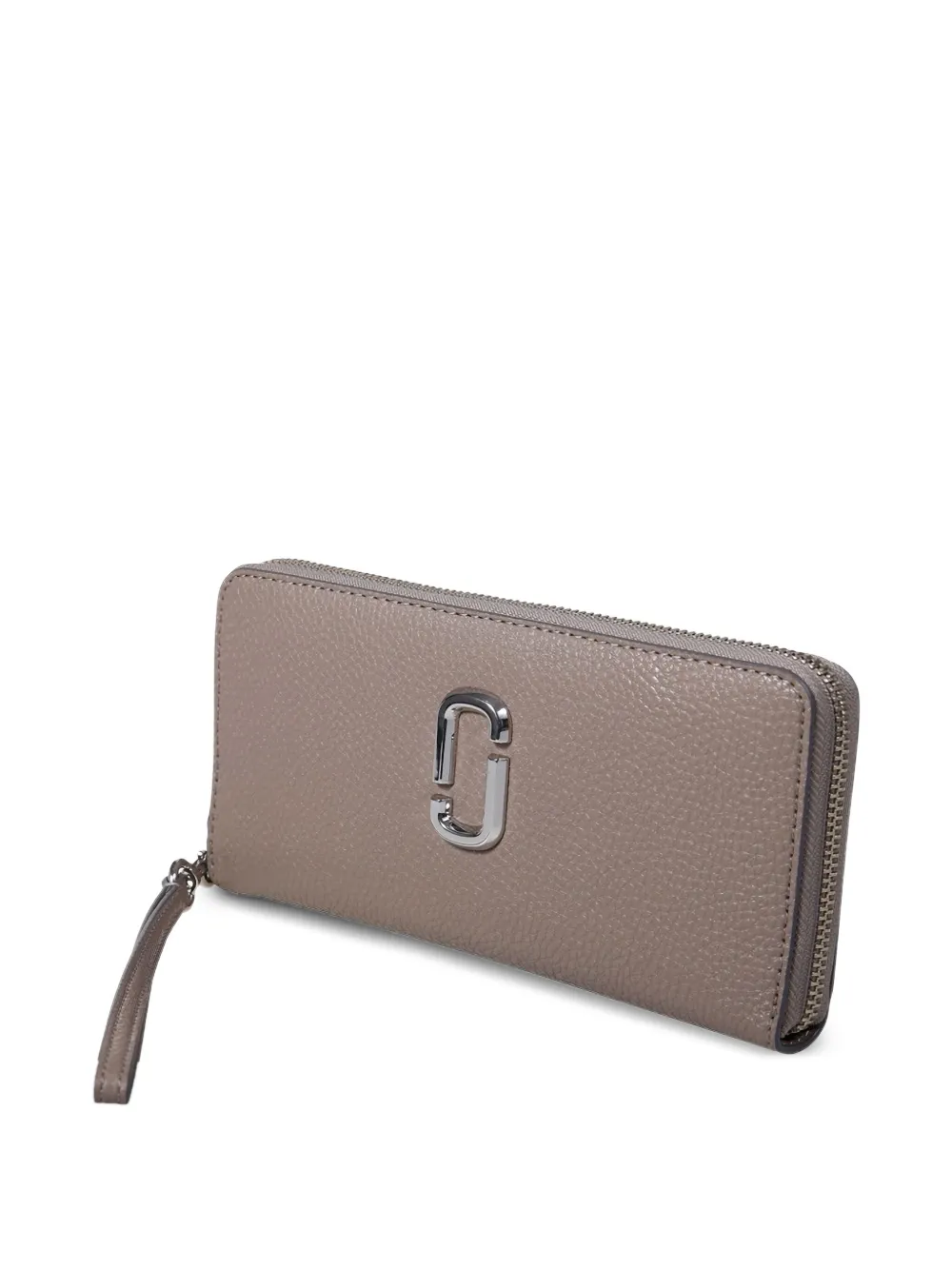 Marc Jacobs Portemonnee met logoplakkaat Grijs