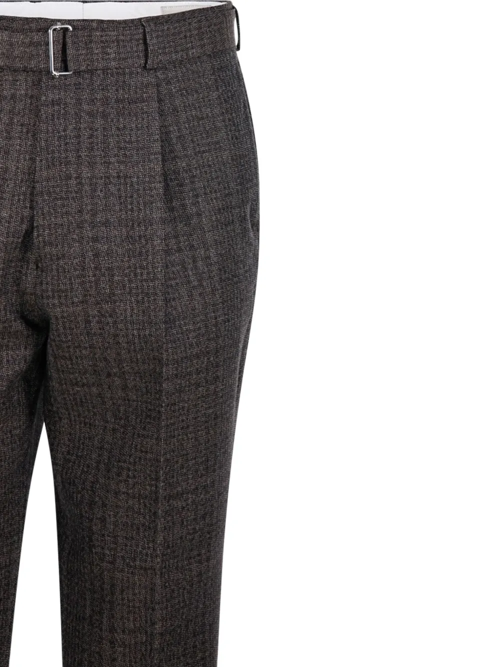 Officine Generale Broek met geplooide voorkant Bruin