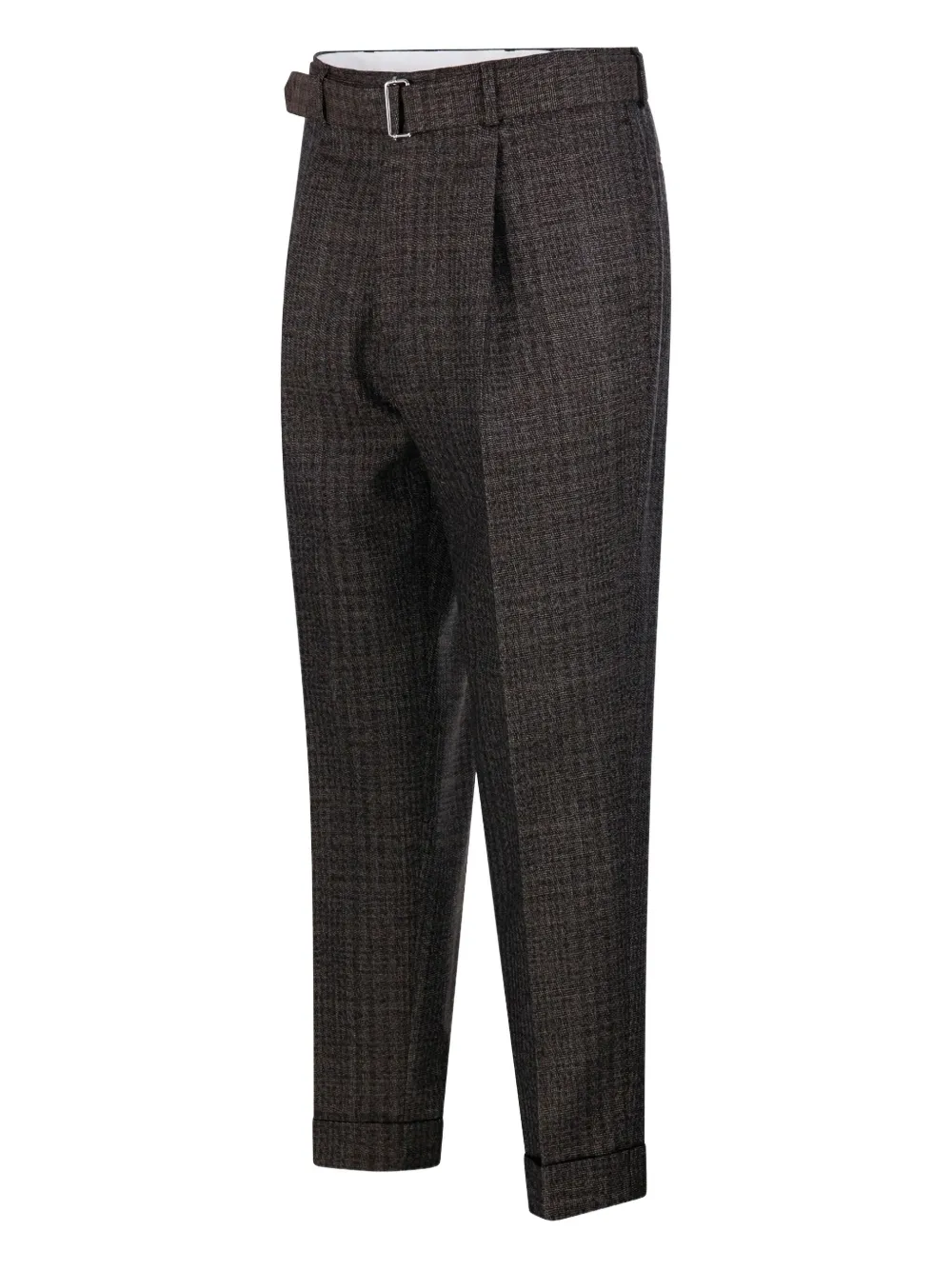 Officine Generale Broek met geplooide voorkant Bruin