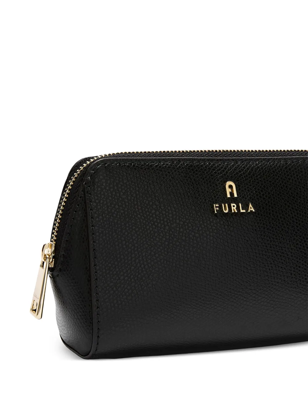 Furla Camelia medium make-up tassen met logodetail (set van twee) Zwart