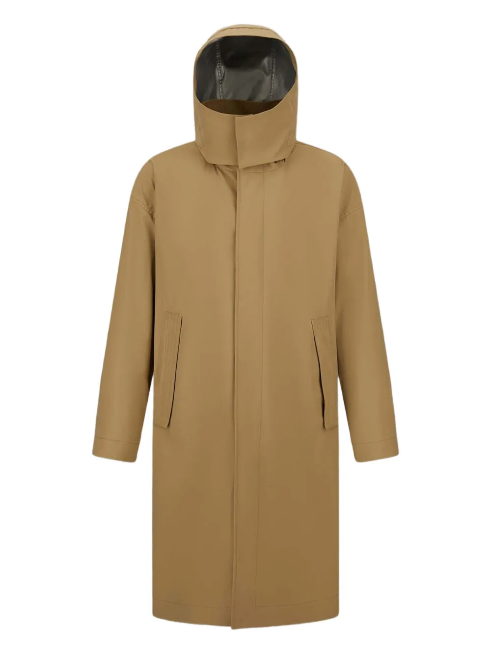 Laminar hooded pocket parka coat - ニュートラル Laminar hooded pocket parka coat - ニュートラル