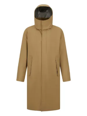 ジャケット・アウター TOGA VIRILIS Coating taffeta coat Toga Virilis Taffeta detachable-hood Midi Coat | Brown | FARFETCH
