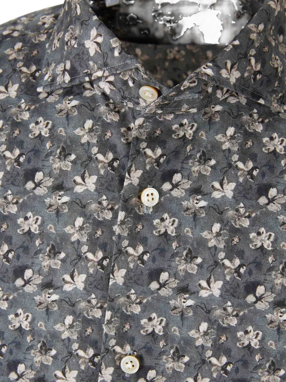 Vincenzo Di Ruggiero Floral-print Buttoned Shirt In Multi