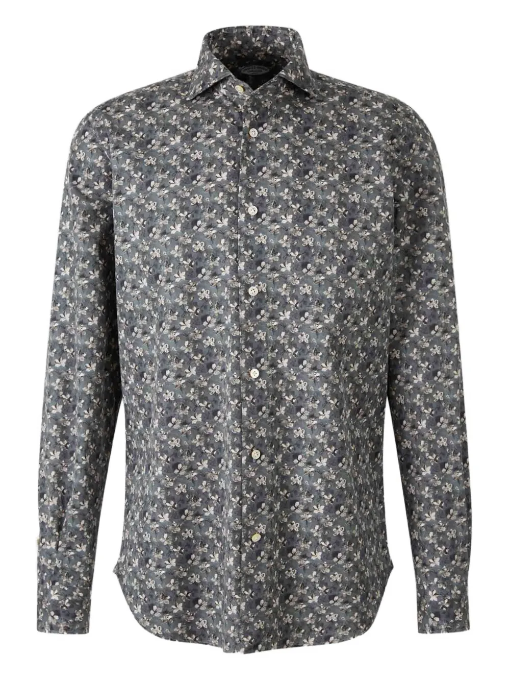 Vincenzo Di Ruggiero Floral-print Buttoned Shirt In Multi