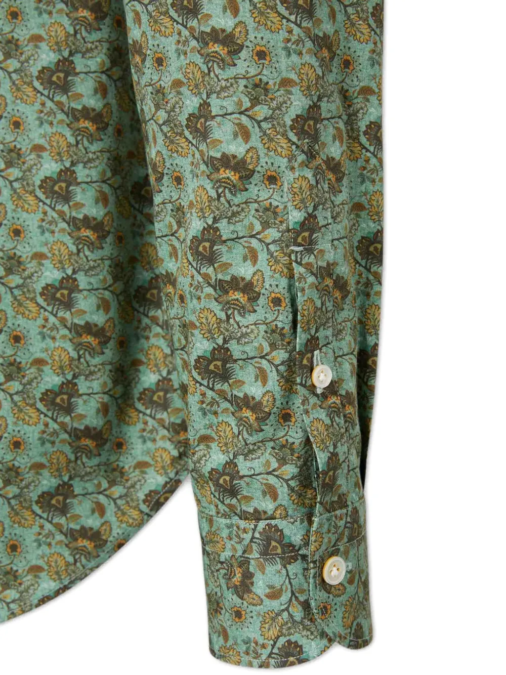 Vincenzo Di Ruggiero Buttoned Floral-print Shirt In Multi