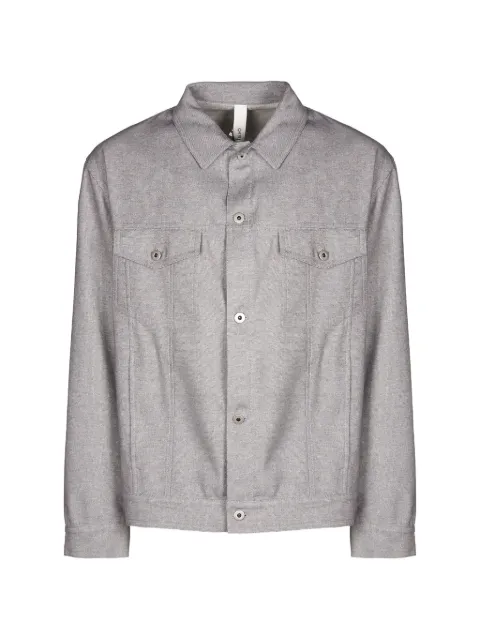 Hevo button chest-pocket jacket