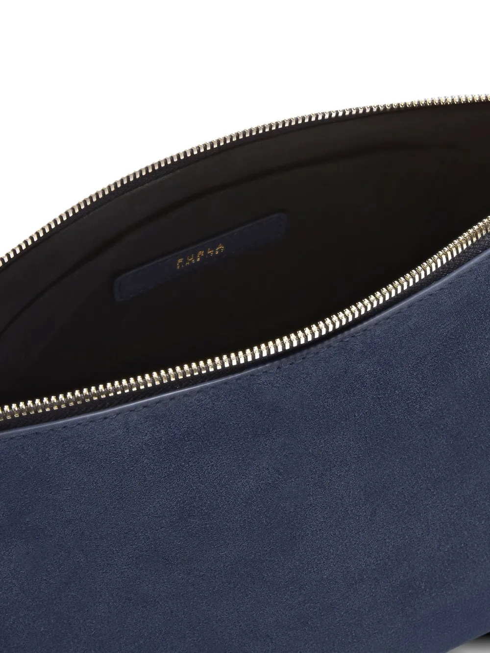 Furla XL Debby schoudertas met rits Blauw