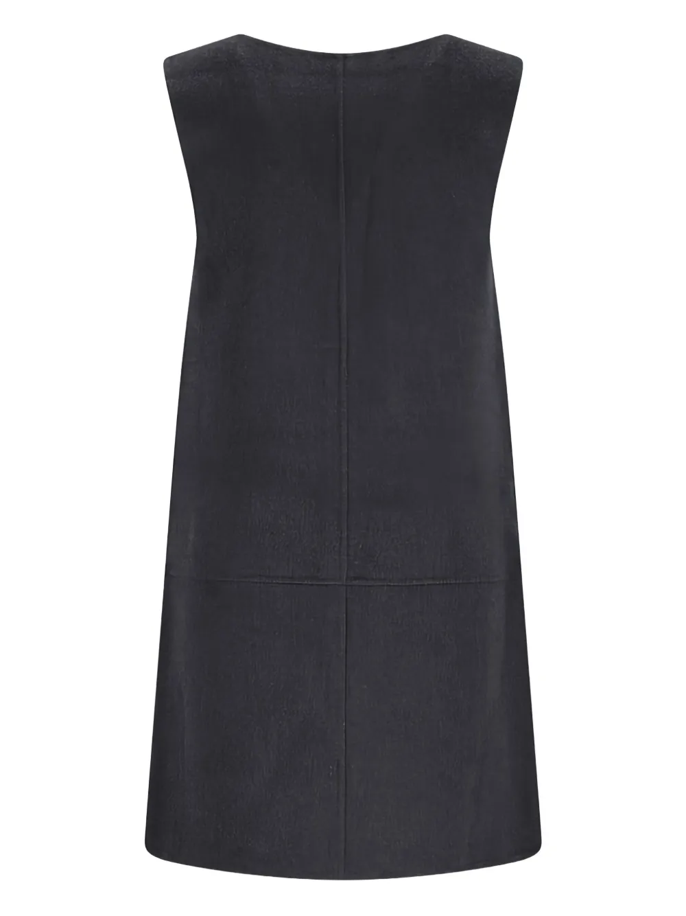 Calvin Klein V-neck shift mini dress - Grijs