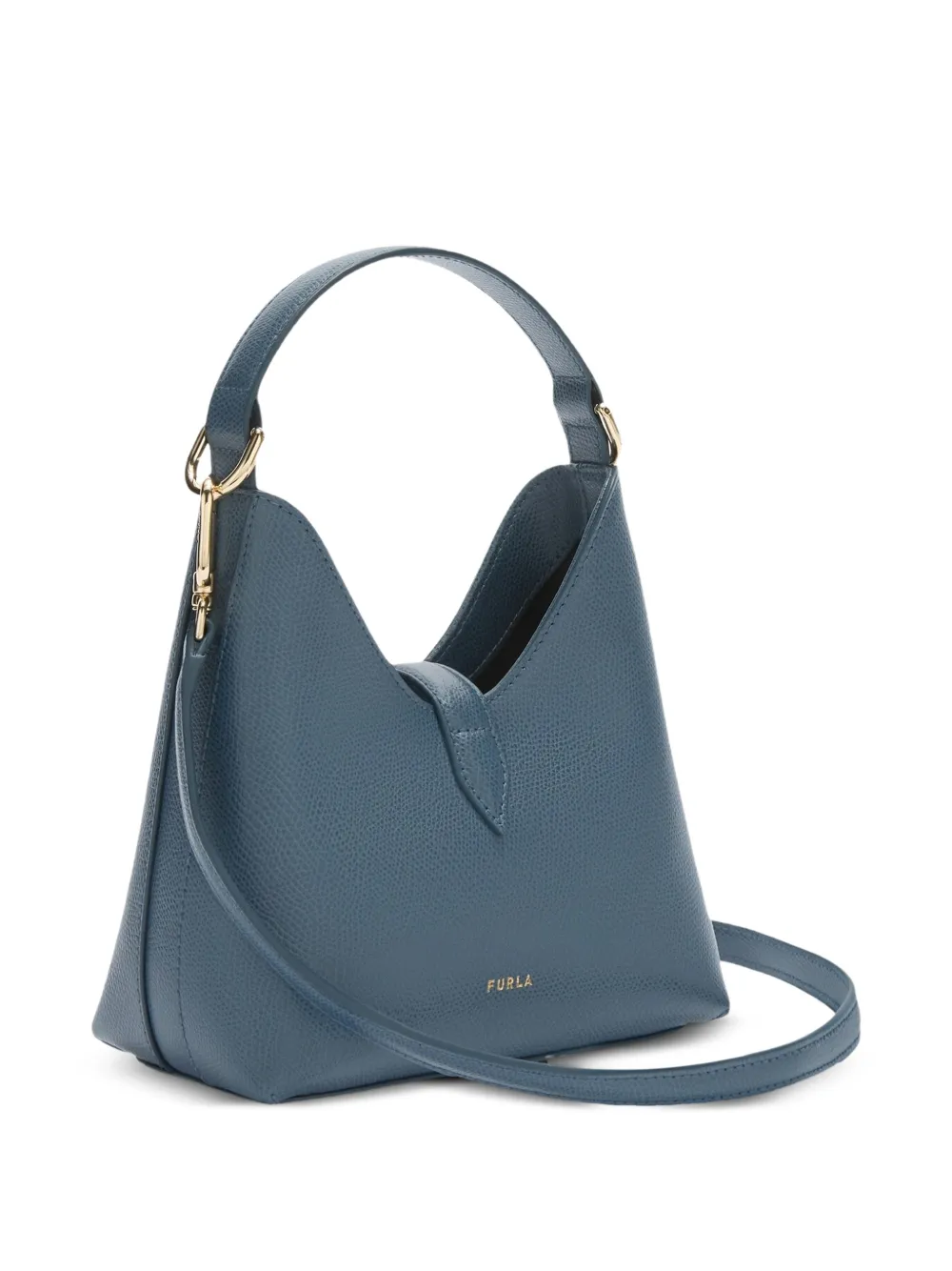 Furla Kleine Iride leren shopper Blauw