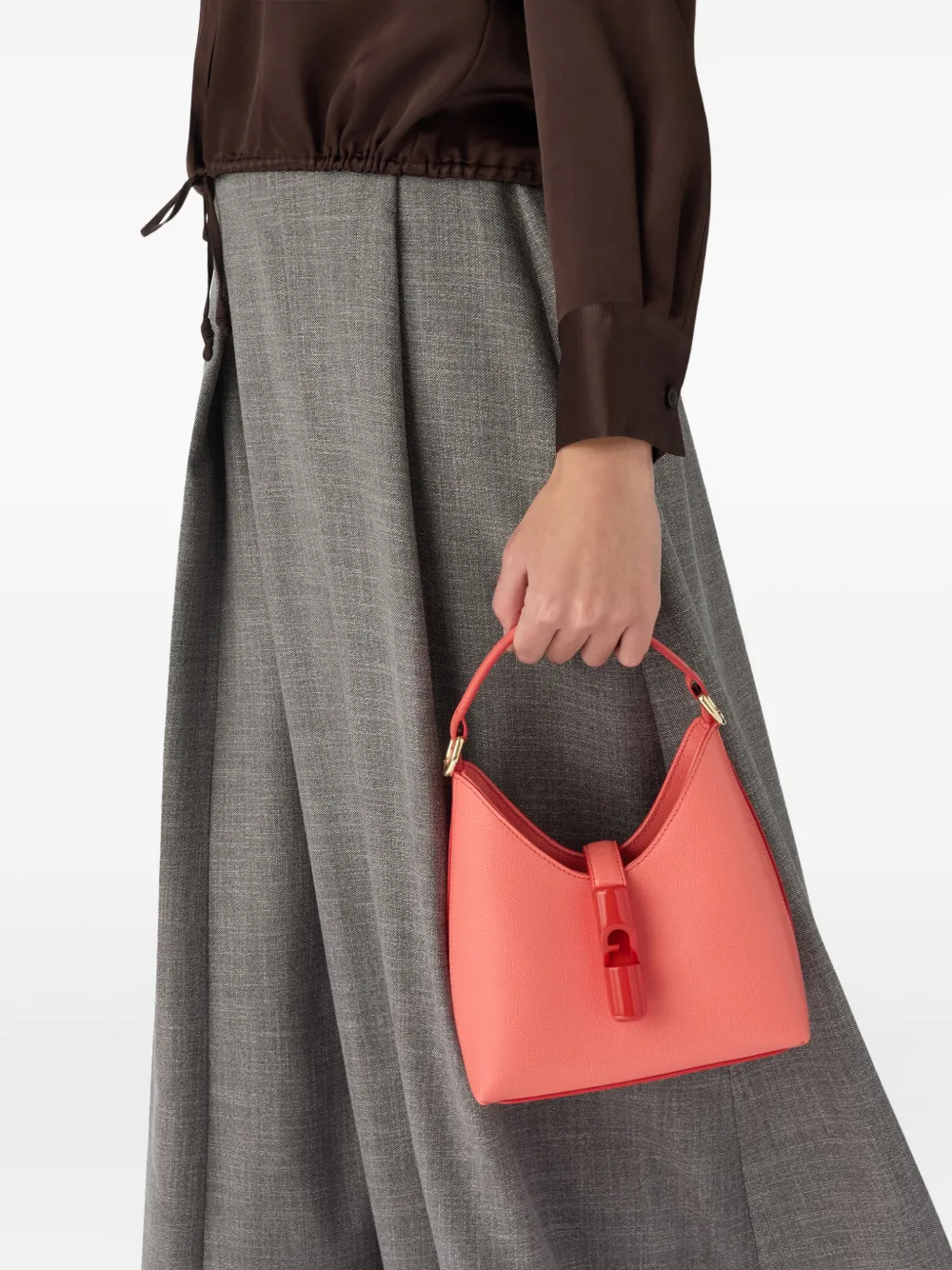 Furla Iride mini-shopper Oranje