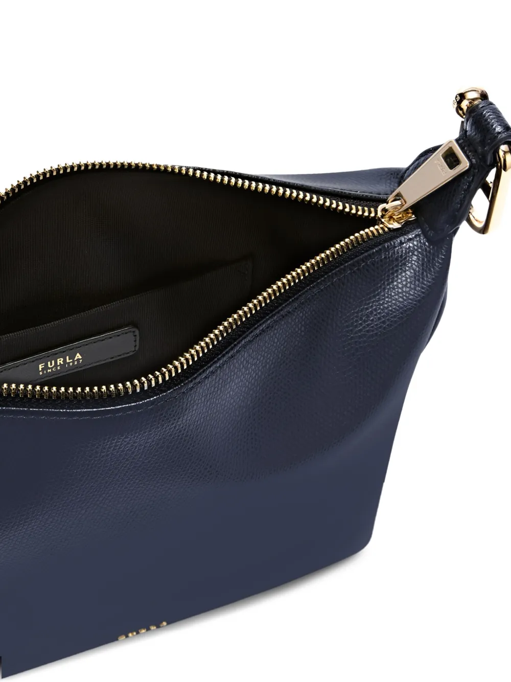 Furla Schoudertas met textuur Blauw
