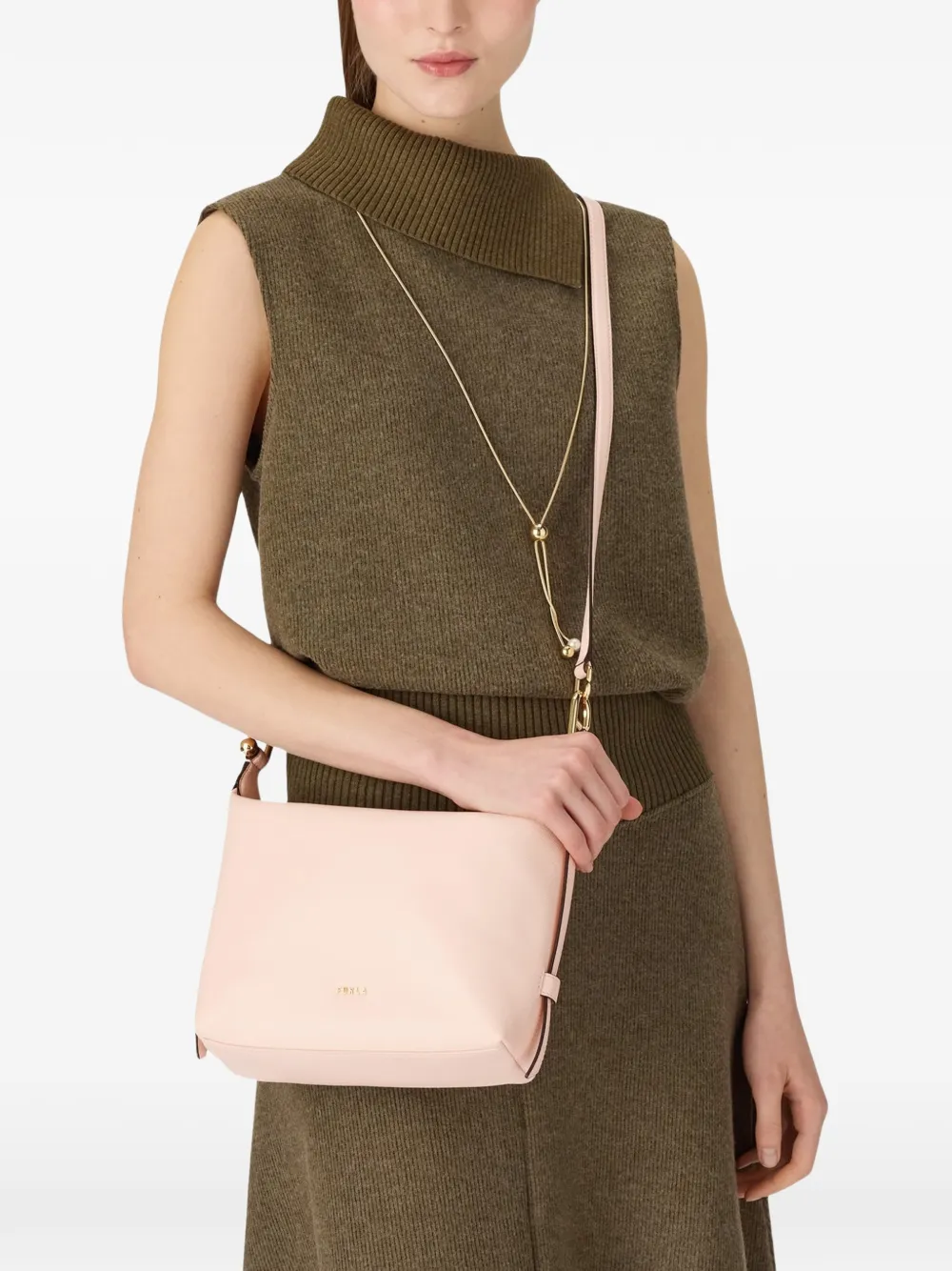 Furla Toni schoudertas Roze