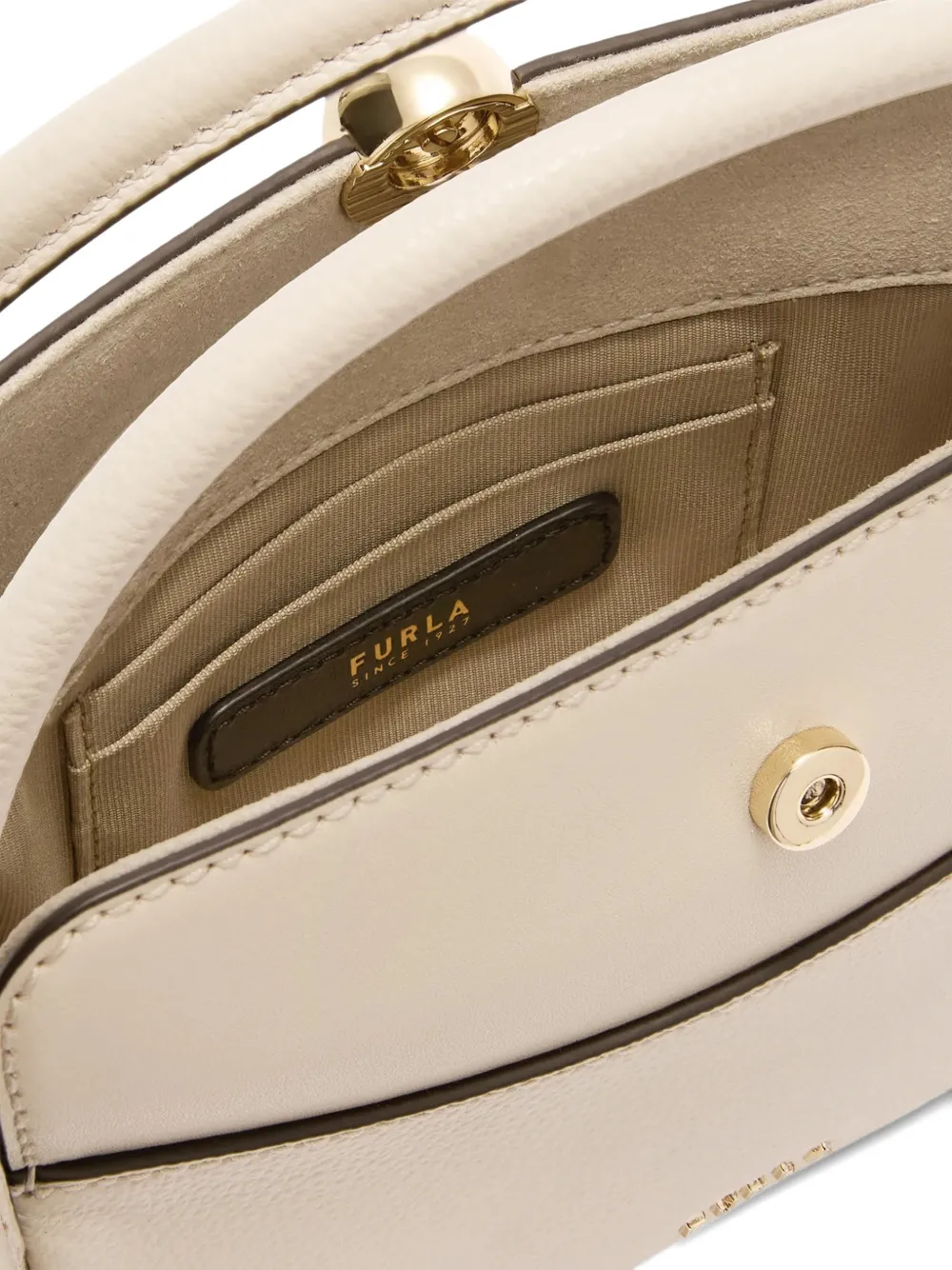  Furla Mini Boston Top-handles Cross Body Bag - Neutrals 