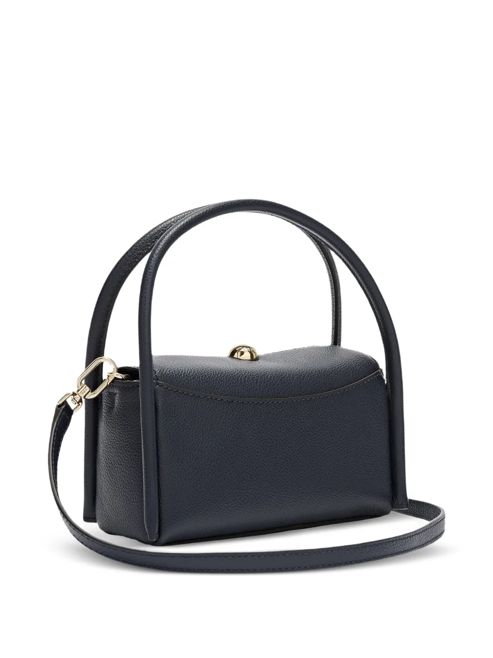 Furla Nicole Boston kleine tas van bewerkt leer Blauw