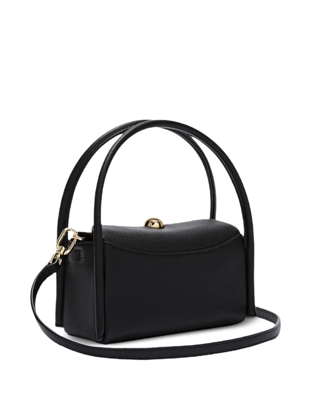 Furla Grote Boston leren shopper - Zwart