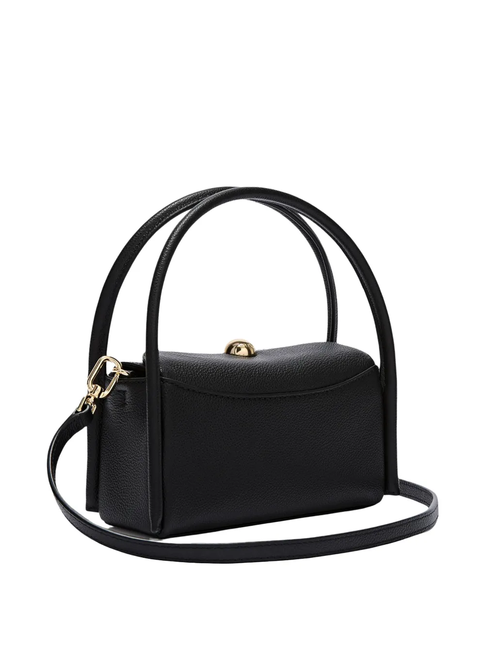 Furla Nicole leren mini-shopper Zwart