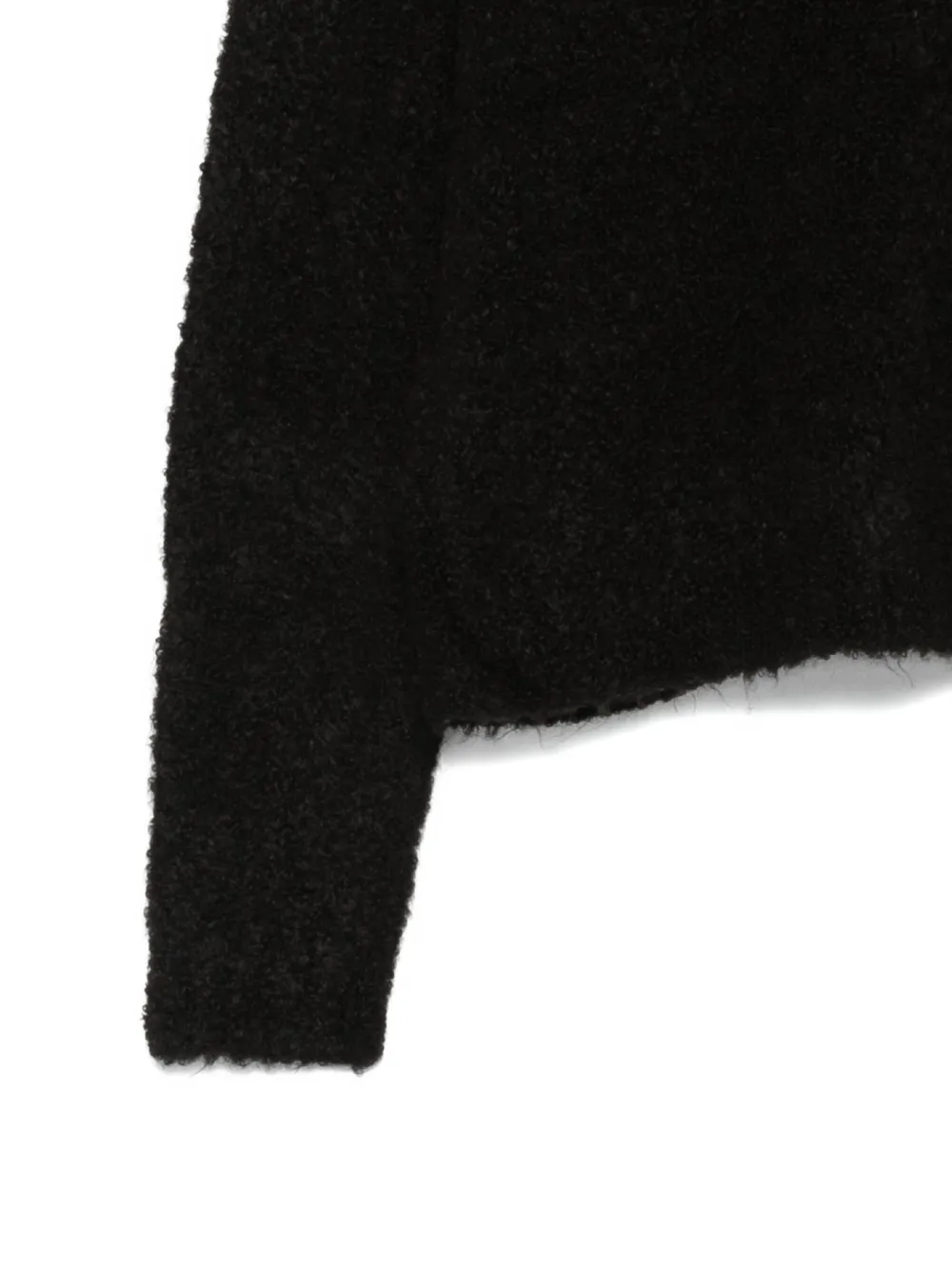Patrizia Pepe Long-sleeves Sweater In Black