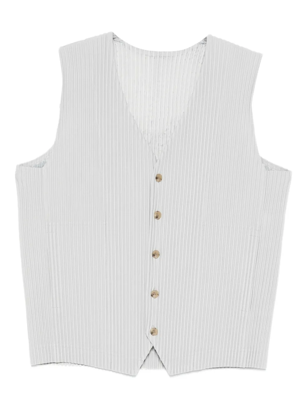 Issey Miyake buttoned vest | Cinza | Image 1